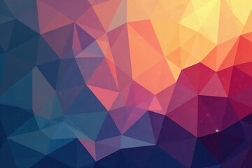 Obraz premium Geometric shapes in muted tones, subtle gradients , simple, art print