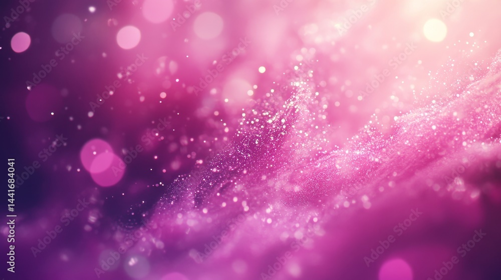 Poster dynamic abstract light patterns digital art vibrant colors soft focus ethereal viewpoint creative co