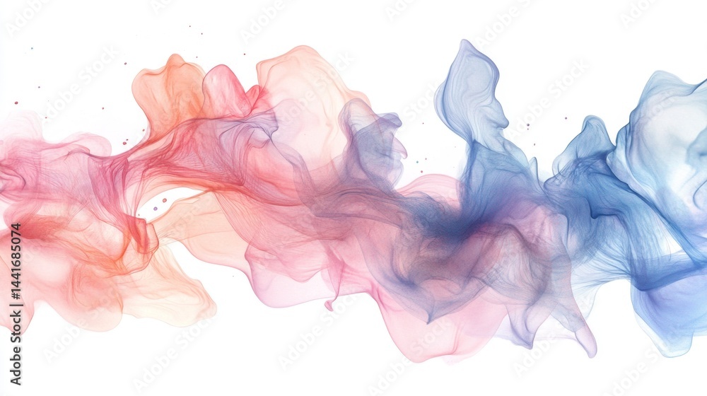 Poster dynamic color flow abstract art digital creation creative space aesthetic view innovation inspiratio
