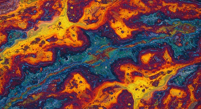 Chromatic Chaos AI Generated - Powered by Adobe