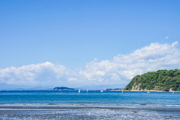 Fototapeta premium 神奈川県の逗子海岸