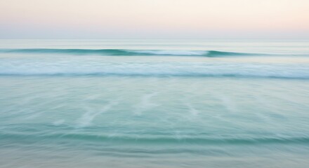 Fototapeta premium Whispers of Dawn's Embrace AI Generated