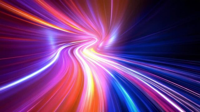 abstract colorful background with lines, abstract fractal background, circle, round, hole