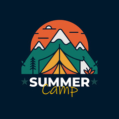 Camping Logo Vector Art, Icons, and Graphics for Free Download