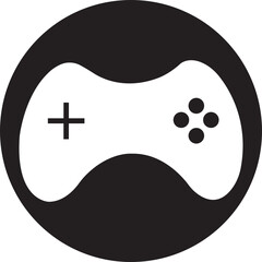 Video game console icon in flat style. Gaming controller concept. Gaming technology sign symbol illustration. Suitable for web page, mobile app and ui design isolated on transparent background.