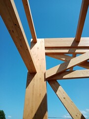 struttura in legno lamellare