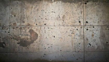 Obraz premium A high-definition image of a rustic loft-style concrete wall with exposed cracks, rough texture, and uneven patches, adding a sense of urban charm and industrial feel