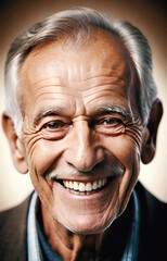 portrait of a senior man