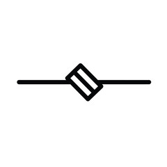 Minimalist toggle switch graphic simple control concept modern interface element