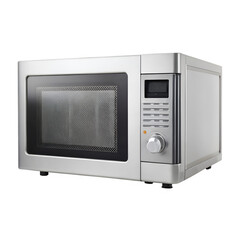Obraz premium Microwave isolated on transparent background 