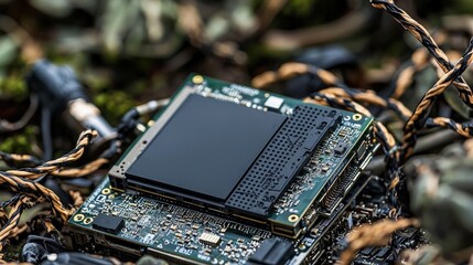 Securing encrypted hard drives military operations and tactical security measures in battlefield technology