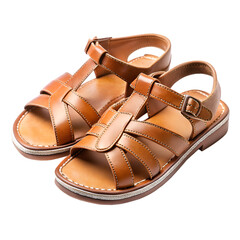 Sandals isolated on transparent background 