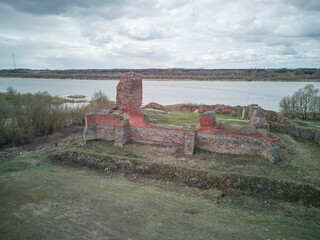 Bobrowniki Castle Ruins, Poland.
