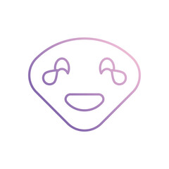 Smily Face icon vector stock illustration