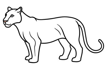 Elegant Liger Sketch