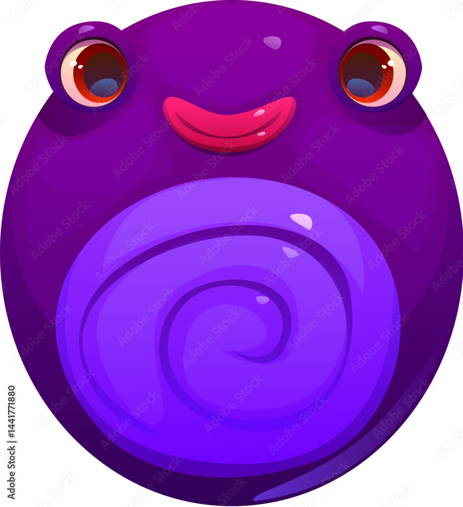 Poster strange monster character font digit 0 zero. halloween creature alphabet type digit, crazy horror mo
