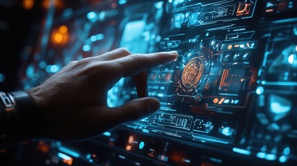 Futuristic Interface Interaction