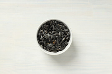 Sunflower seeds, concept of harvest, tasty snack