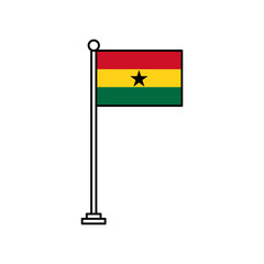 National Flag of Ghana