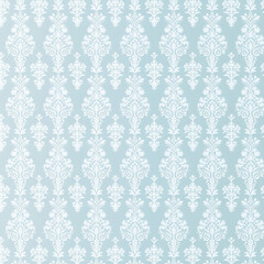 vector seamless pattern with snowflakes made with generative AI