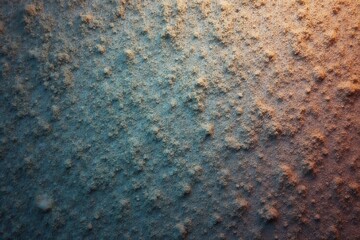 Rough, textured concrete surface Polished areas show , damaged, exterior