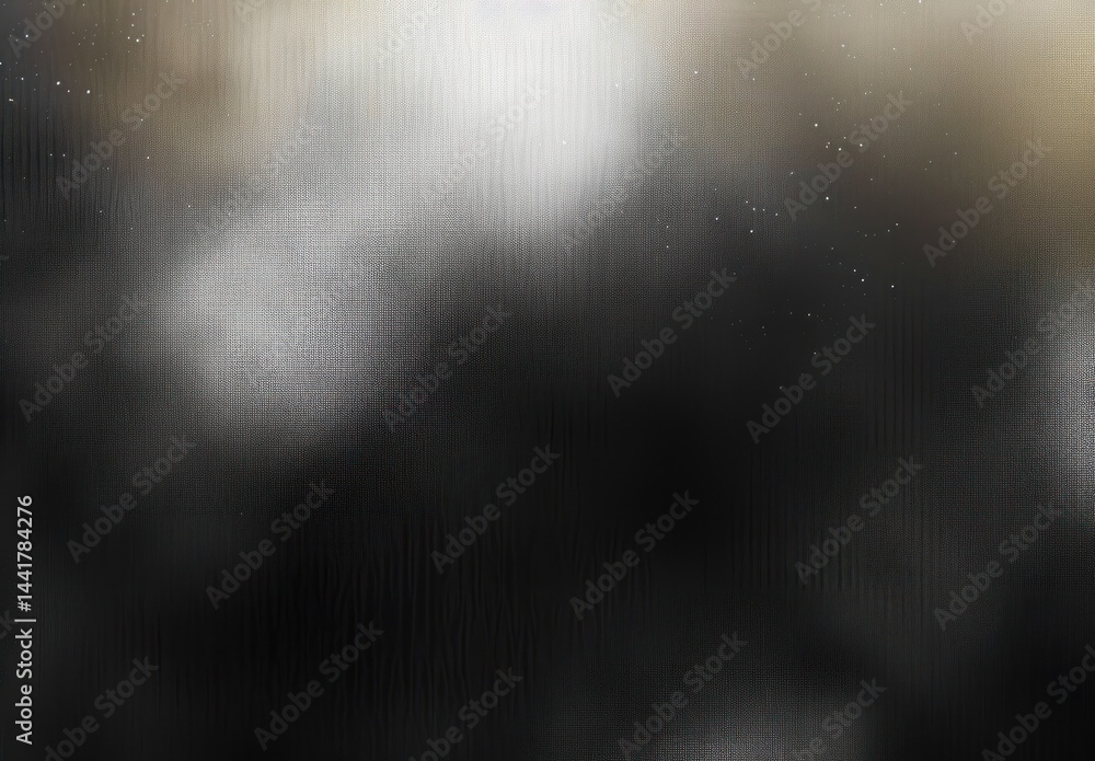 Poster abstract blurred image with gradients of black, gray, and hints of beige allowing soft light reflect