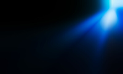 Colorful glow sparks of light texture. Orange bluerays on dark blue abstract layer black background .Crystal flare abstract effect. Holographic sunlight reflection wallpaper, colorful glare bokeh