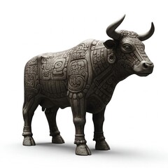 Fototapeta premium maya style cow