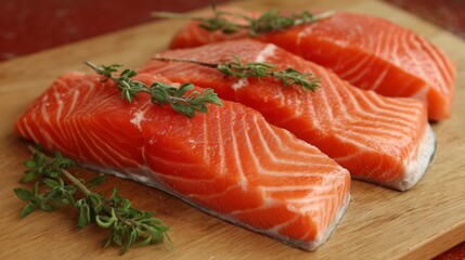 Raw Salmon Fillet, Whole Salmon, Raw Salmon Portion Cut