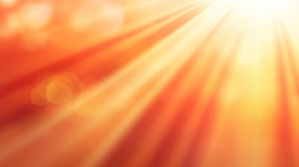 Abstract sunburst, warm orange tones