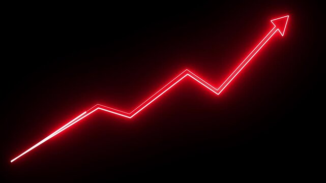 Growth chart and line graph set analysis thin line icon .Conceptual business finance growth chart still life.