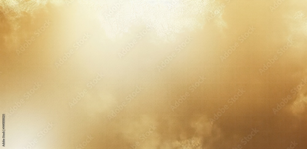 Poster soft golden textured gradient with light shining gently from top left corner evoking warmth and calm