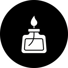 Obraz premium Alcohol Burner Icon