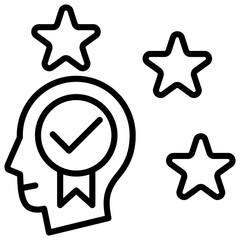 Experience Outline Icon