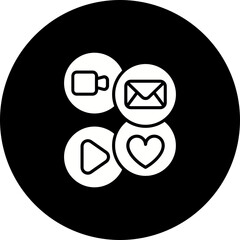 Obraz premium Media Icon
