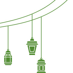 Fototapeta premium Islamic Corner lantern