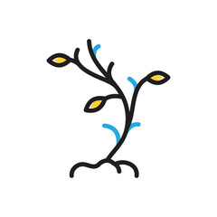 Multi color icon for few