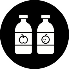 Juice bottles Icon