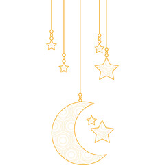 Moon Islamic Decoration