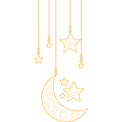 Moon Islamic Decoration