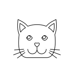 Minimalist Doodle Cat