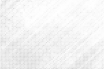 Retro Pixel Halftone Texture &ndash; Dirty Grunge Black and White Background