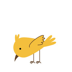 Casrtoon Bird Illustration