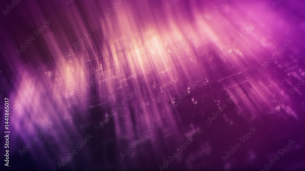 Leinwandbilder Futuristic network simulation blending AI, quantum physics, and deep learning, with a particle matrix analyzing data in a sleek, background animation display