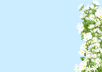 Background nature freehand Leaf background. Leaf nature style with space for text - design for background social media, postcards, poster, business card, flyer, brochure other.