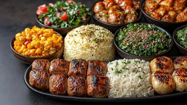 Delicious Middle Eastern Feast: A Culinary Journey