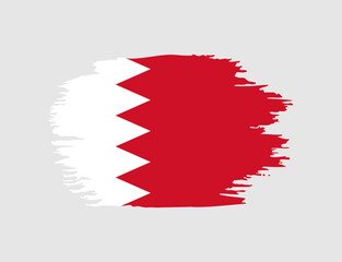 National Flag of Bahrain