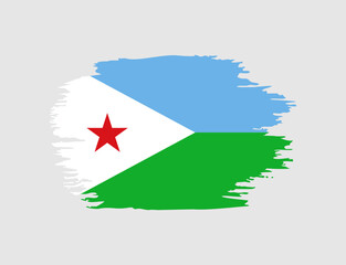 National Flag of Djibouti