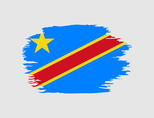 Democratic Republic of Congo Flag