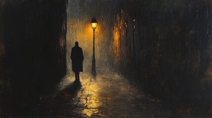 Fototapeta premium Solitary Walk